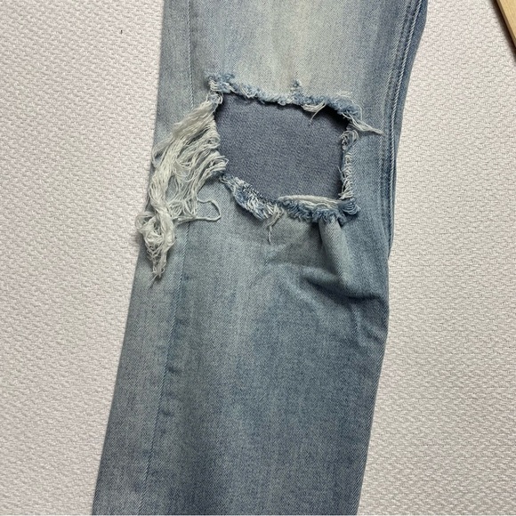 Altar’d State Vervet Denim Jeans Light Wash Distressed Stretch Women’s Size 29 - Picture 3 of 12